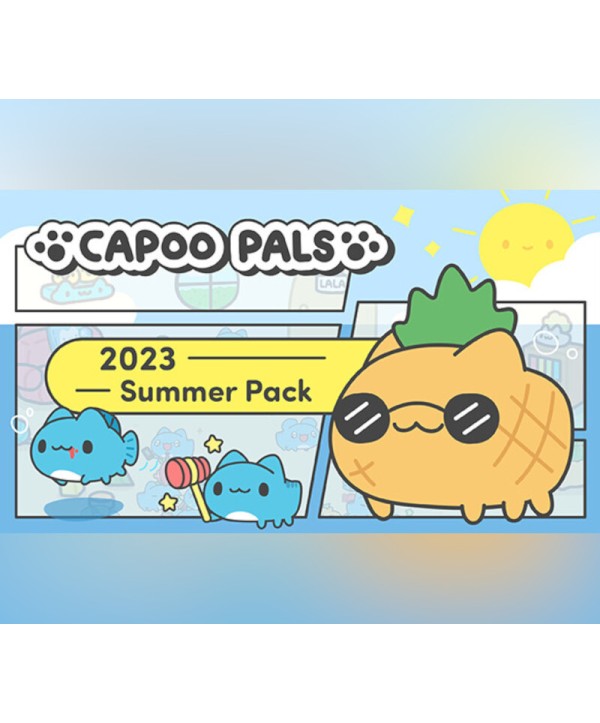 Capoo Pals - 2023 Summer Pack DLC Steam Key GLOBAL